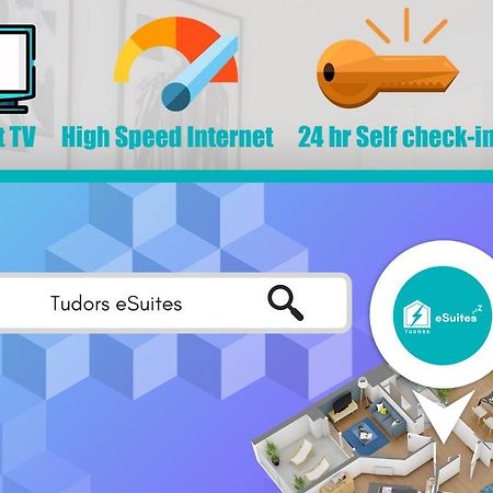 Tudors Esuites 3 Bed House Garden & Netflix Birmingam Exterior foto